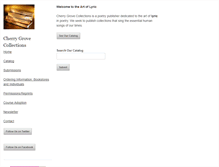 Tablet Screenshot of cherry-grove.com
